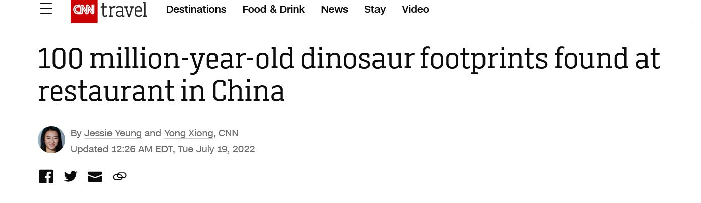 Screenshot 2023 07 19 At 17 08 58 100 Million Year Old Dinosaur Footprints Found At Restaurant In China Cnn