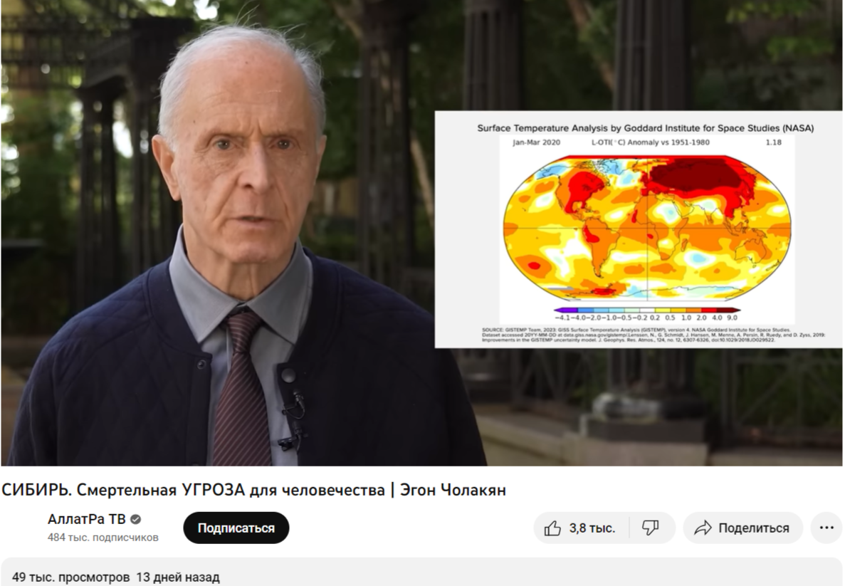 эгон чолакян на ютубе