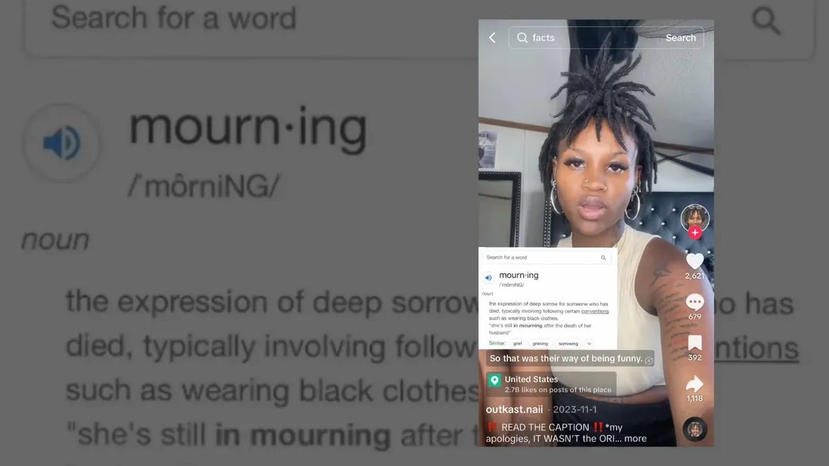 Did Morning Come From Mourning