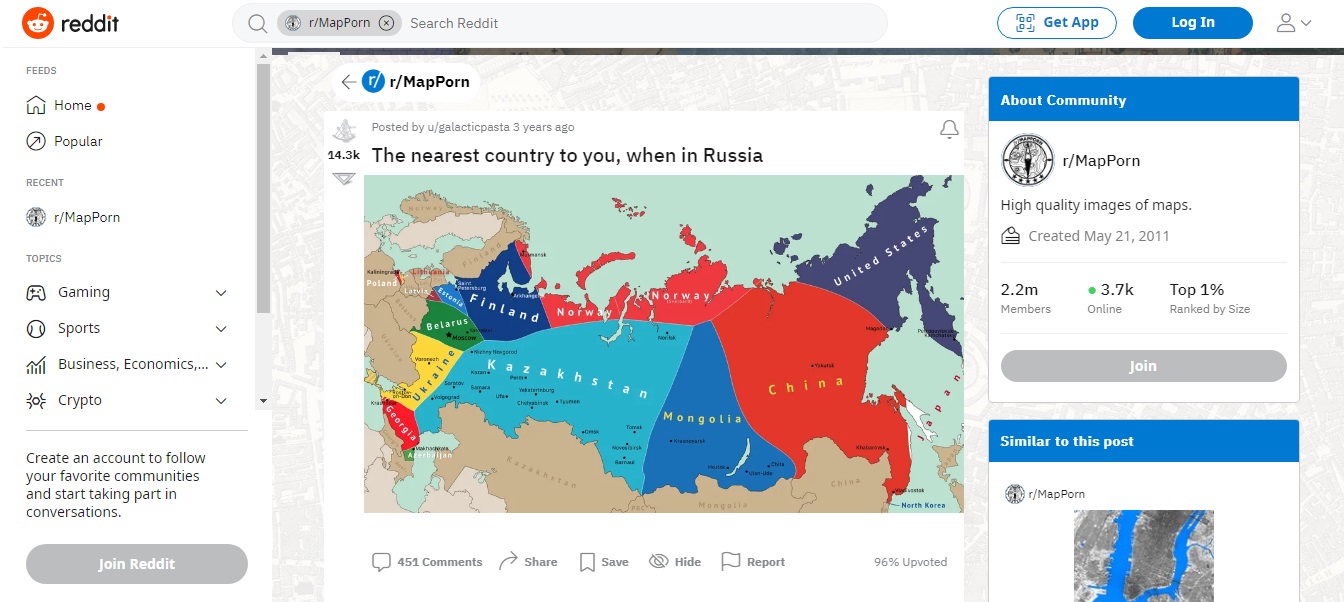 карта распада РФ на мелкие государства