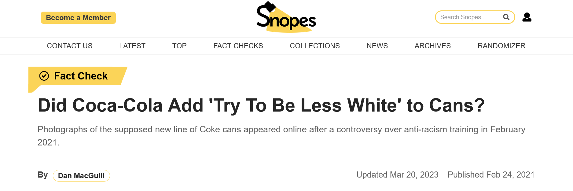 Coca-Cola выпустила банку с расистской надписью