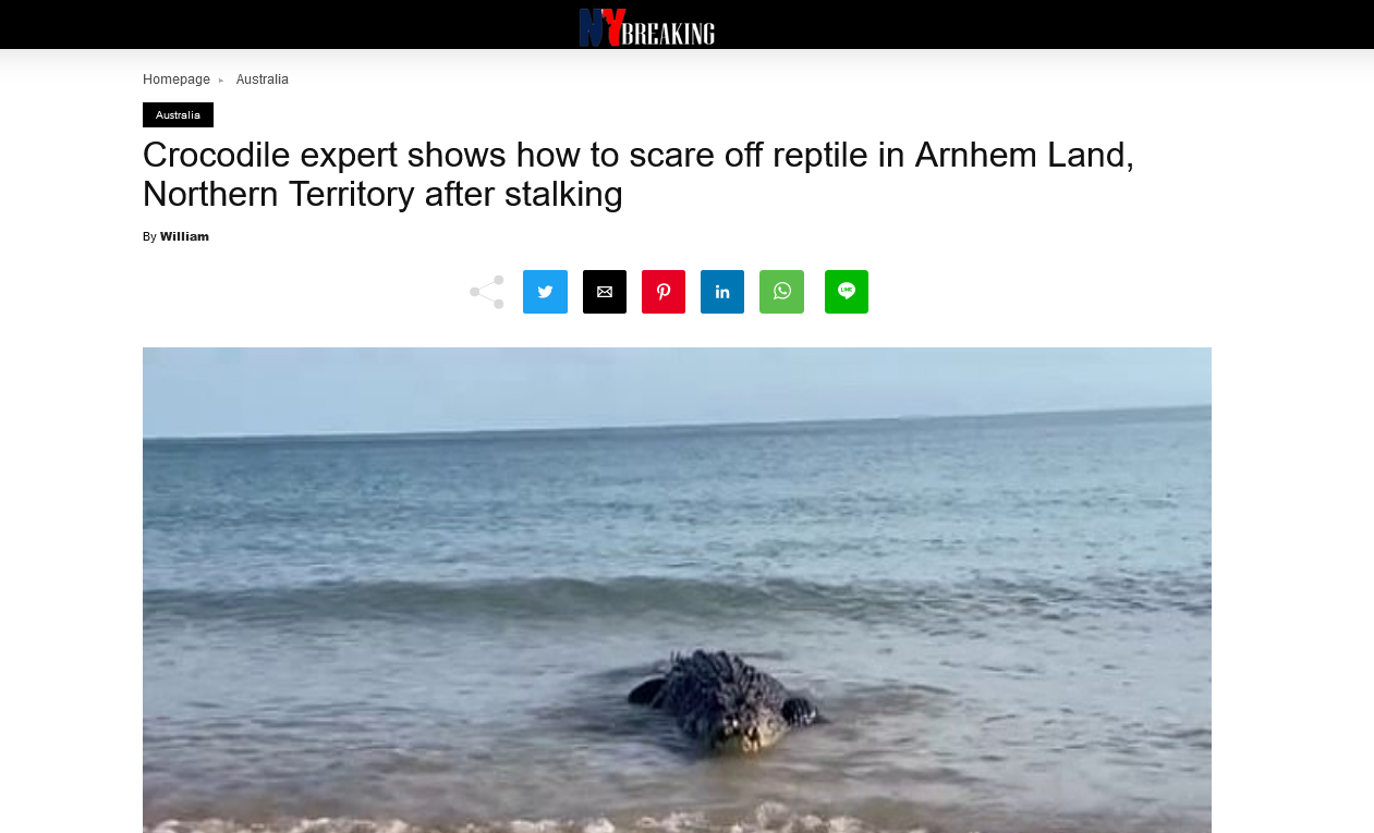 На побережье в Дагестане появились крокодилы