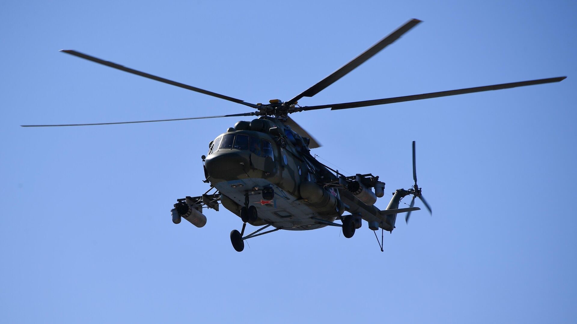В Белгородской области потерпел крушение вертолет Ми-8