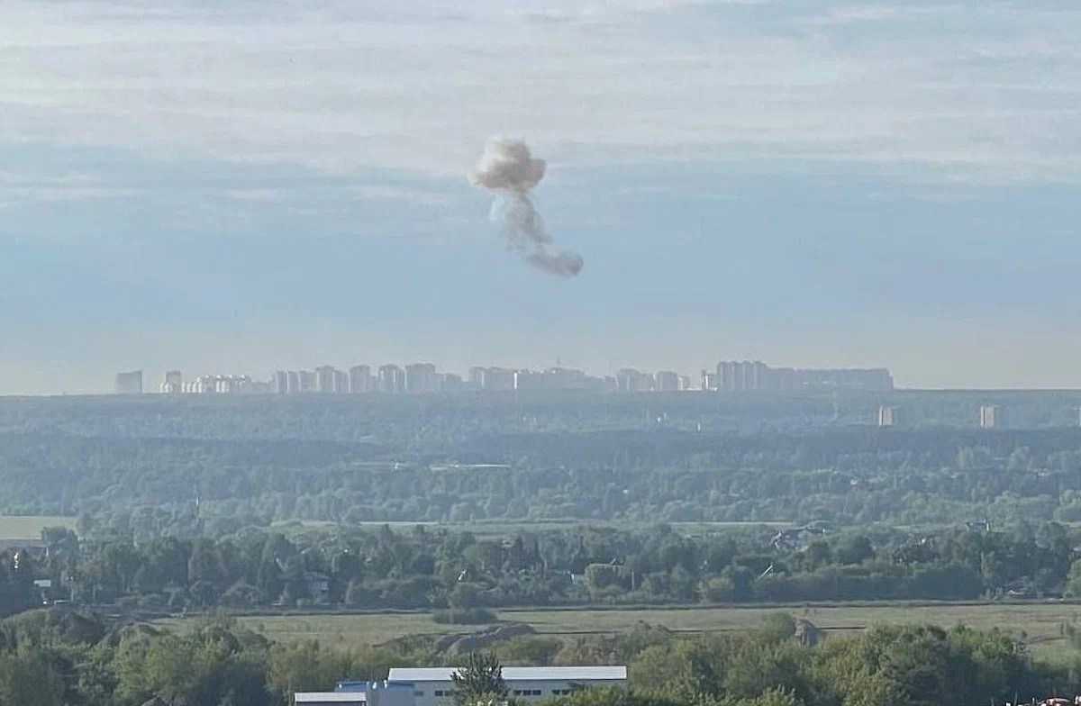 После атаки беспилотников на Москву и Московскую область началась паника