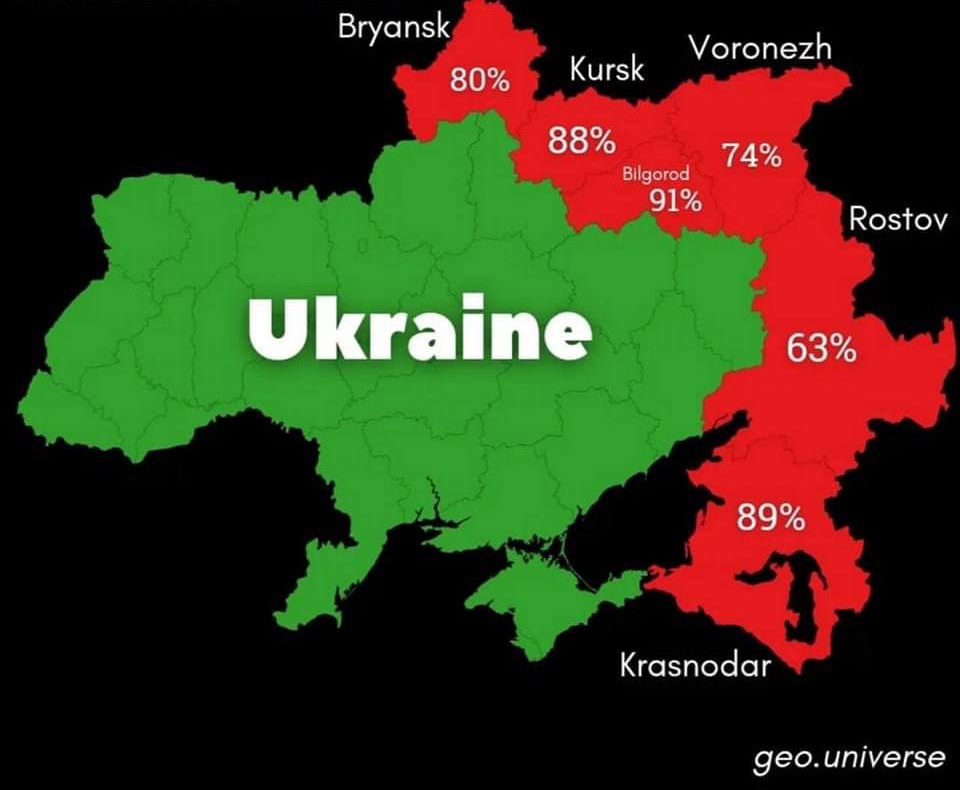 Жители приграничных регионов России хотят присоединиться к Украине