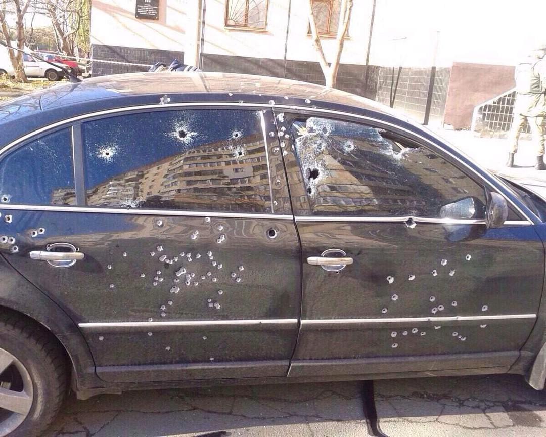 Росгвардия расстреляла машину с семьей в Воронежской области