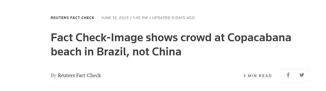 Screenshot 2023 06 28 At 15 06 28 Fact Check Image Shows Crowd At Copacabana Beach In Brazil Not China