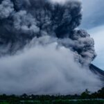 Wallpapersden.com Volcano Explosion Eruption 7680x4320 150x150