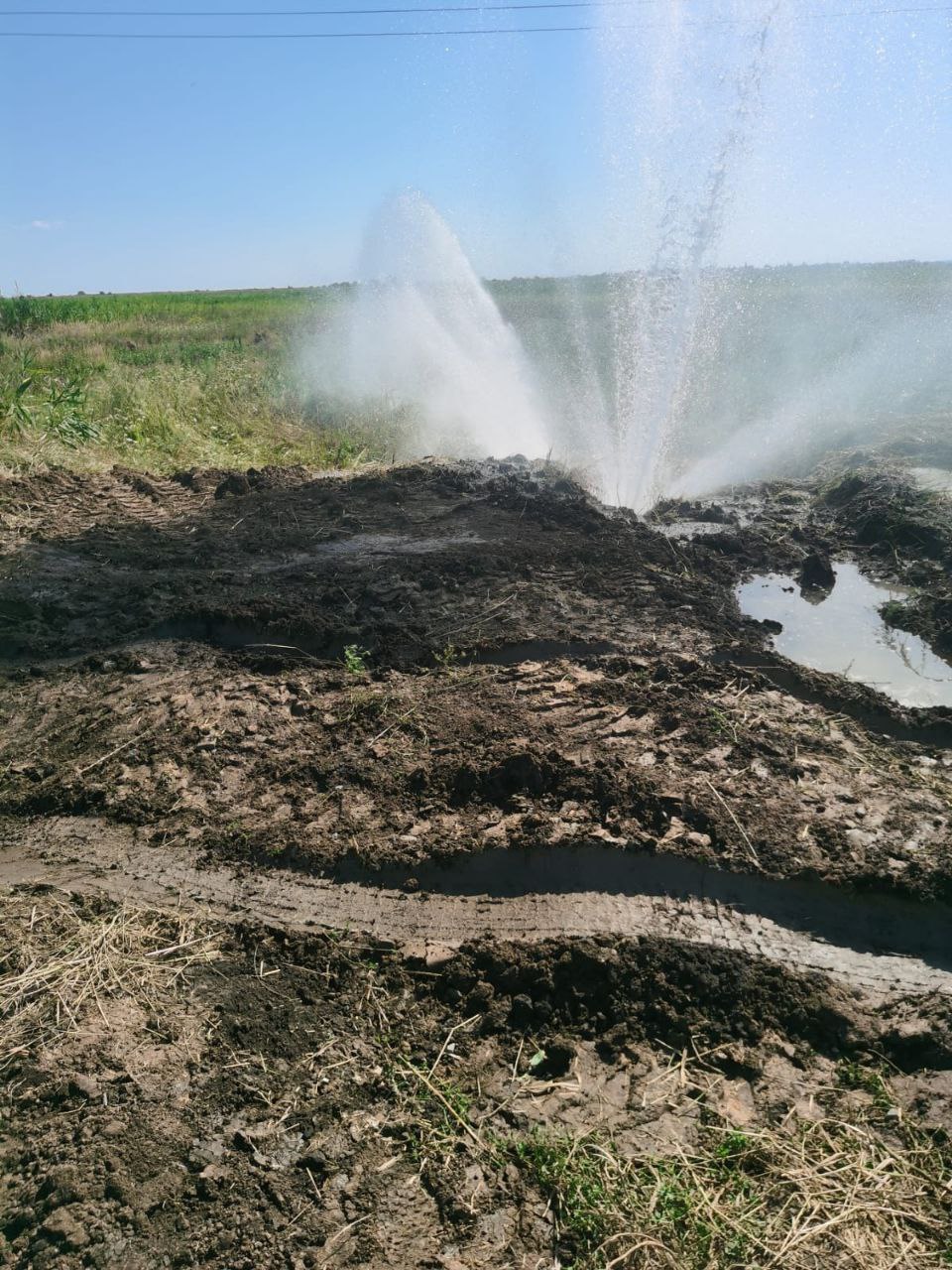 Диверсия стала причиной аварии на водоводе в Ростовской области