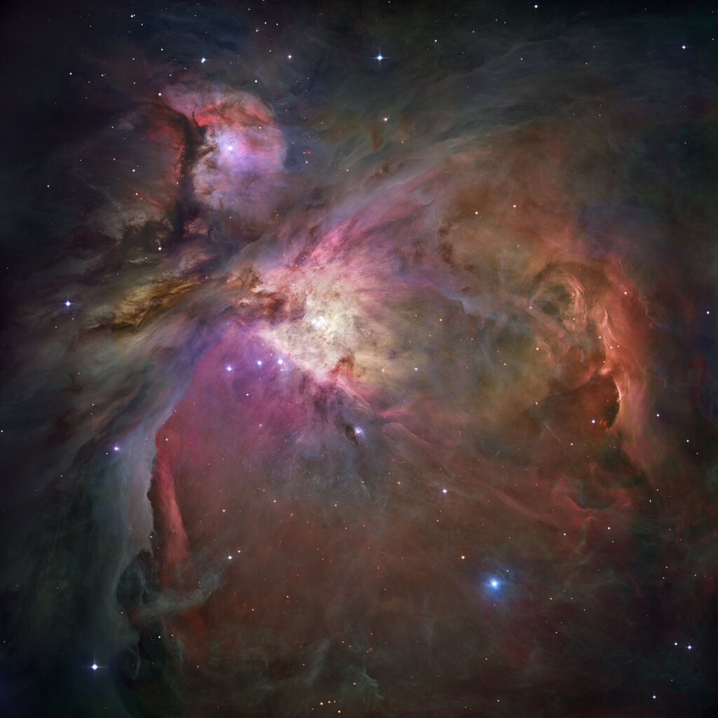 Hubble Nebula Orion Nebula Display
