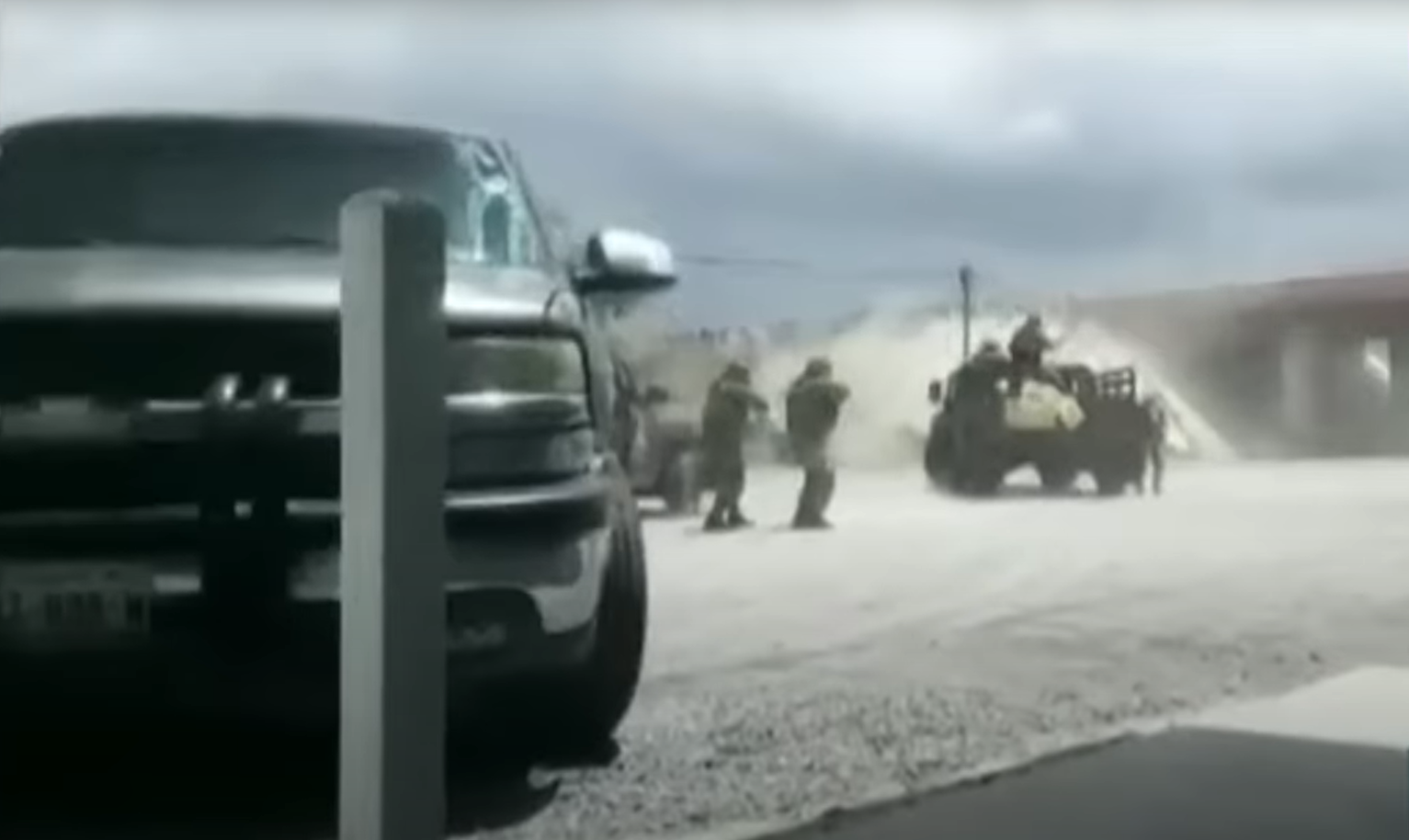 Перестрелка солдат ЦАХАЛ с палестинскими военными попала на видео