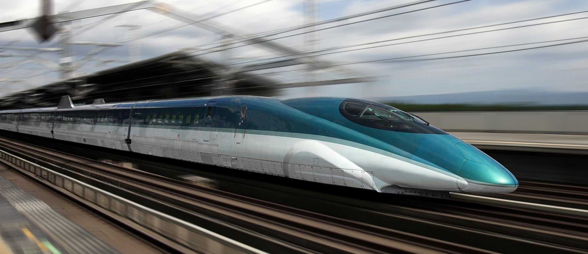 Японский поезд разогнался до 1000 км/ч