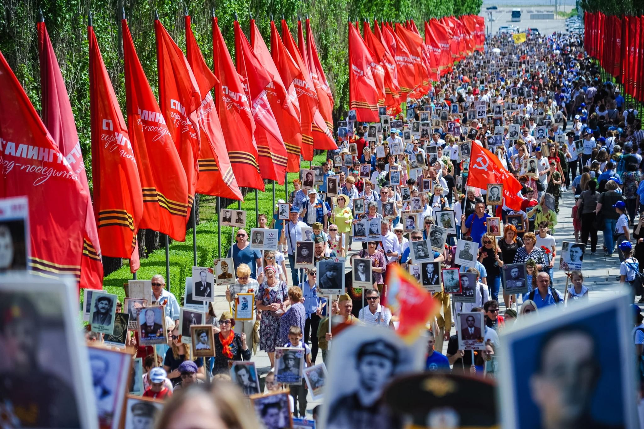 Красноярцев приглашают на очное шествие «Бессмертный полк»