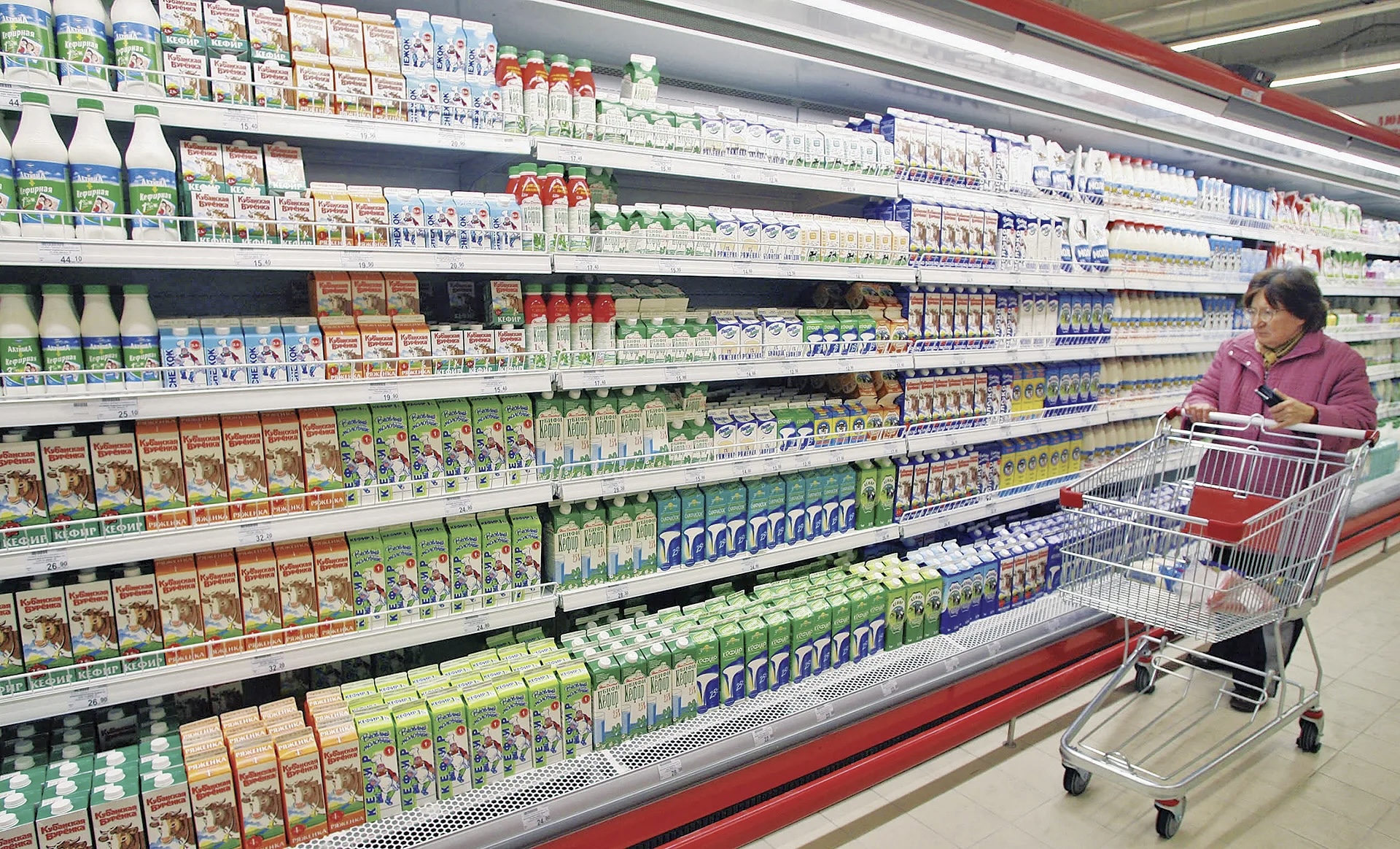 Россияне могут лишиться почти половины кисломолочной продукции