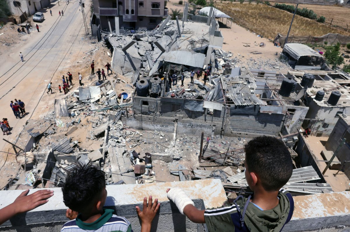 Жители Газы рисуют себе травмы для воздействия на мировое сообщество