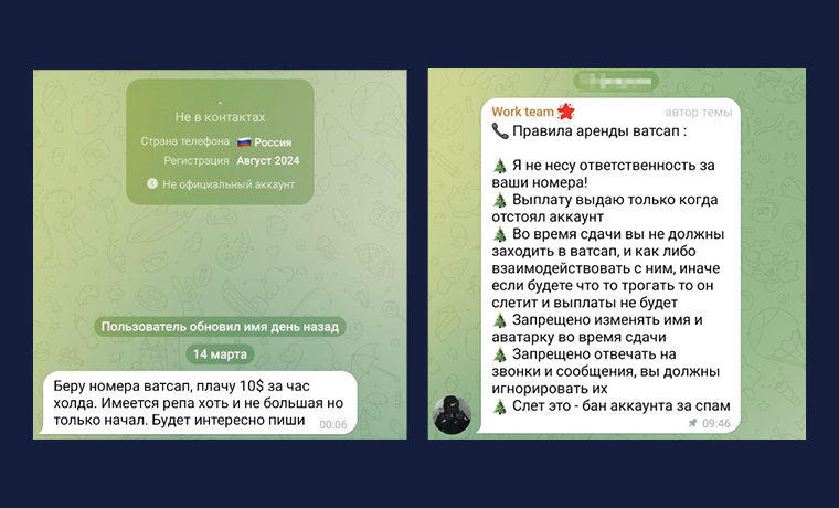 Россиян обманывают на схеме с вознаграждением за сдачу WhatsApp в аренду